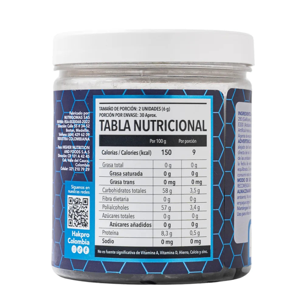 Omega 3 - Tabla nutricional